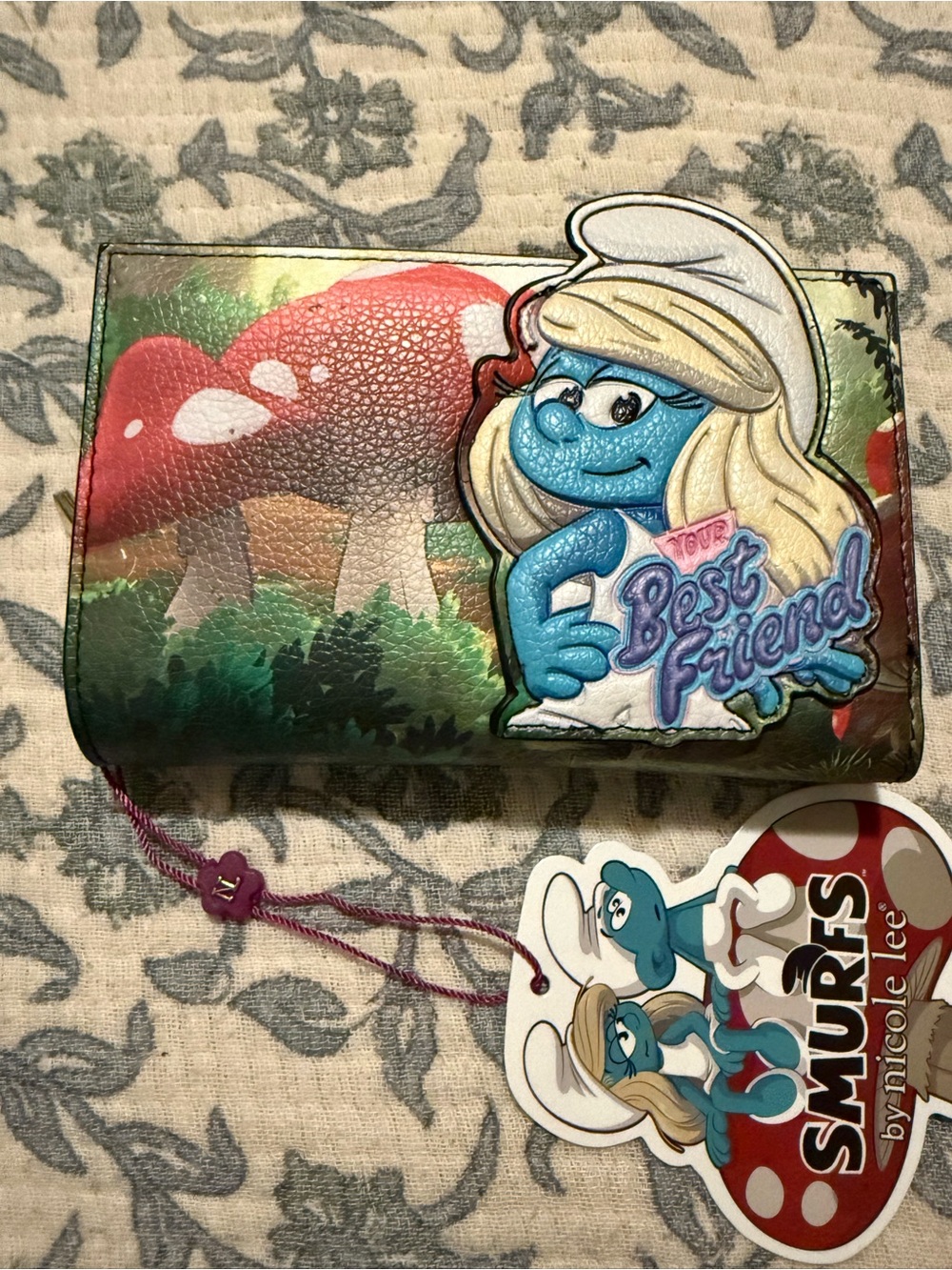 Nicole Lee Smurf Wallet